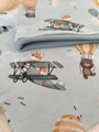 Retro liška pilotka - set podšité čepice a nákrčníku