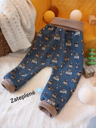 Buldočci - zateplené rostoucí tepláčky z alpenfleecu