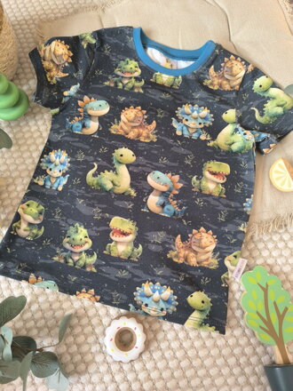Baby dinosauři - tričko s krátkým rukávem
