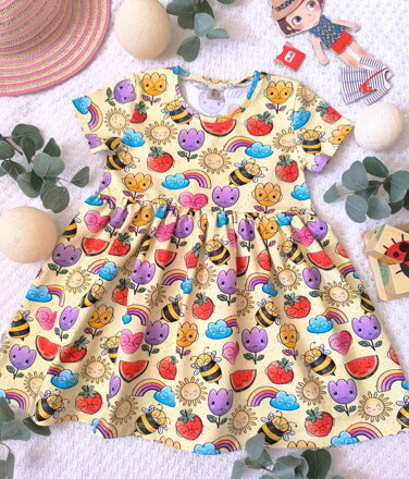 Barevné léto - šaty nebo tunika