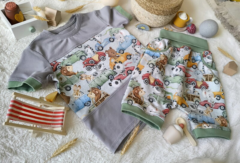 Letní set - Jízda zvířátek Letní set - Jízda zvířátek